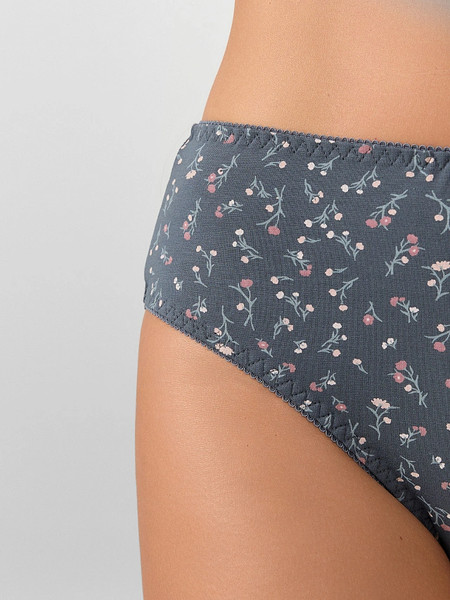 Изображение товара Трусы женские Mark Formelle 412673 (р.114, цветы на темно-сером)