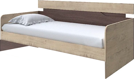 Изображение товара Кровать-тахта Proson Milton 80x200 (бунратти/ясень шимо темный)