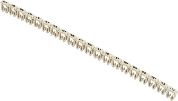 Изображение товара Маркер кабельный IEK МКН-1.5мм2 "8" / UMK01-02-8 (1500шт, серый)