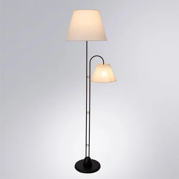 Изображение товара Торшер Arte Lamp A5068PN-2BK
