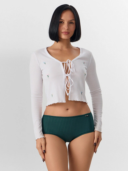 Изображение товара Трусы женские Mark Formelle 412458 (р.94, изумруд/декор)