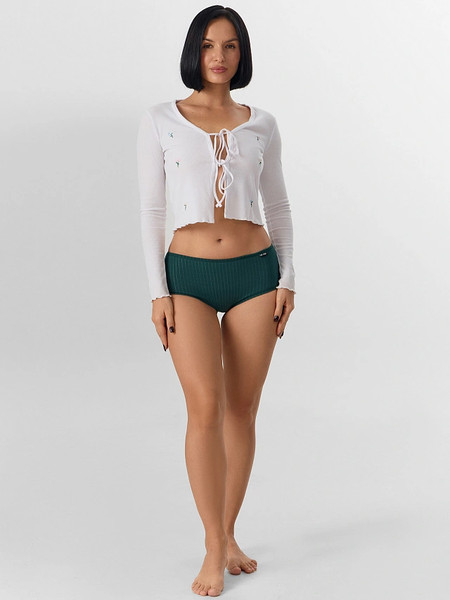 Изображение товара Трусы женские Mark Formelle 412458 (р.94, изумруд/декор)