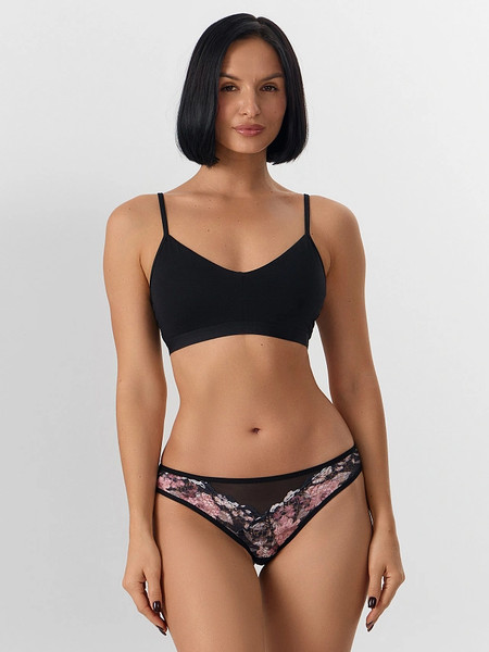 Изображение товара Трусы женские Mark Formelle 412469 (р.94, цветы на черном-1)