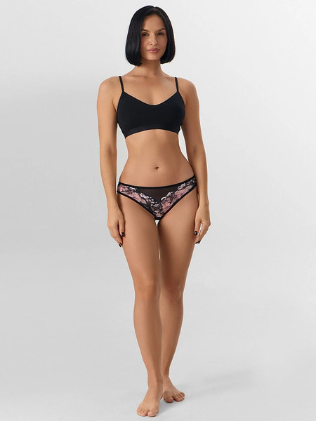 Изображение товара Трусы женские Mark Formelle 412469 (р.106, цветы на черном-1)