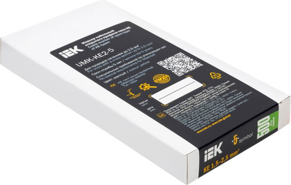Изображение товара Маркер кабельный IEK KE 1.5-2.5мм2 "5" / UMK-KE2-5 (500шт)