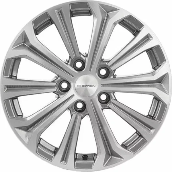 Изображение товара Литой диск Khomen KHW1610 Astra 16x6.5" 5x115мм DIA 70.2мм ET 41мм Gray FP