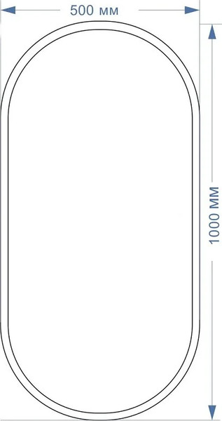 Изображение товара Зеркало Silver Mirrors Aurora 50x100 / ФР-00002532