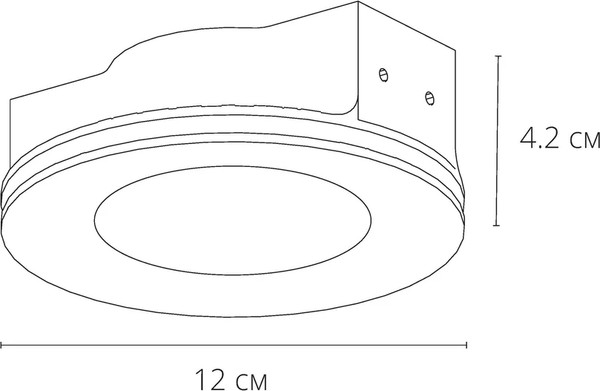 Изображение товара Точечный светильник Arte Lamp Invisible A9282PL-1WH