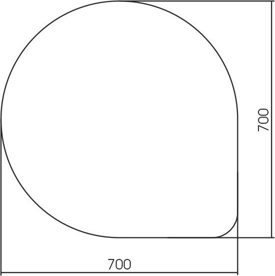 Изображение товара Зеркало Silver Mirrors Джой Д700 / ФР-00002548