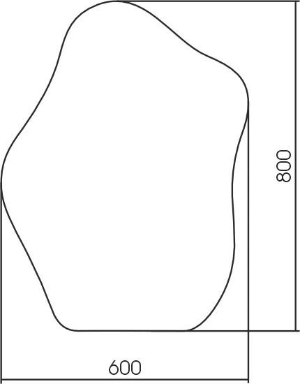 Изображение товара Зеркало Silver Mirrors Молли 60x80 / ФР-00002543