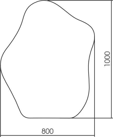 Изображение товара Зеркало Silver Mirrors Молли 80x100 / ФР-00002542