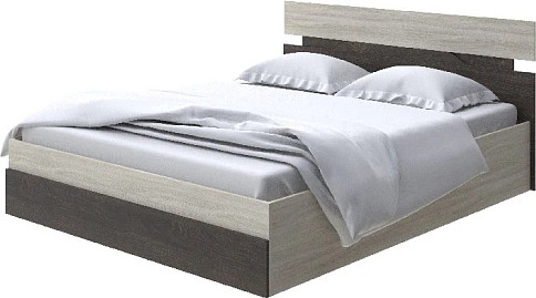 Изображение товара Полуторная кровать Proson Milton с ПМ 120x200 (ясень шимо светлый/дуб кантербери)