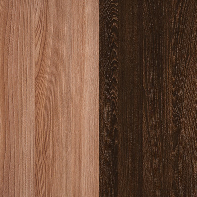 Изображение товара Полуторная кровать Proson Milton с ПМ 120x200 (ясень шимо темный/дуб кантербери)