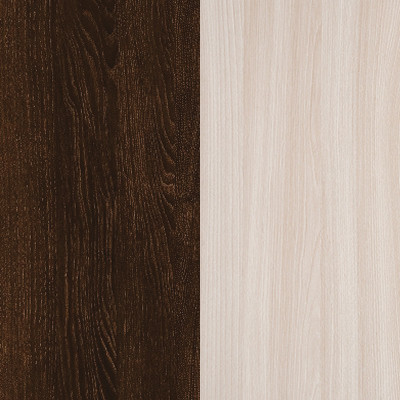 Изображение товара Полуторная кровать Proson Milton с ПМ 140x200 (дуб кантербери/ясень шимо светлый)