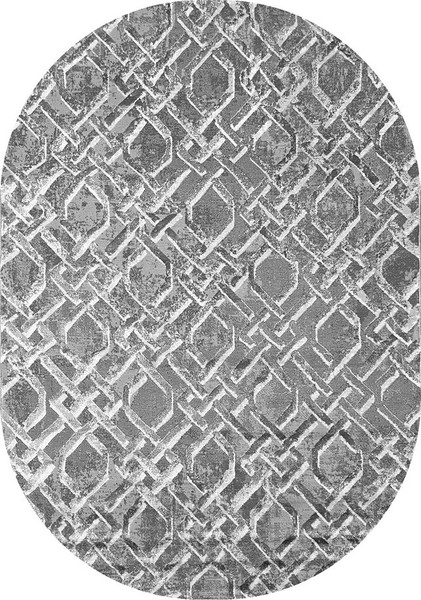 Изображение товара Ковер Sahan Alvita 7850D-S-D-GREY-GREY-OVAL K25 (2x3)