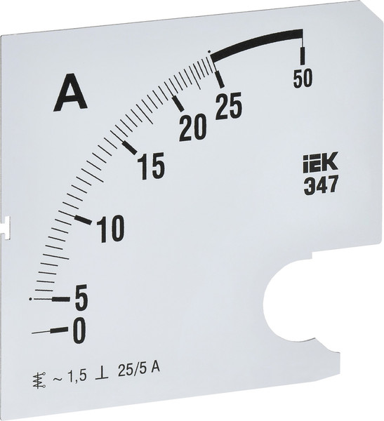 Изображение товара Шкала для амперметра IEK IPA20D-SC-0025