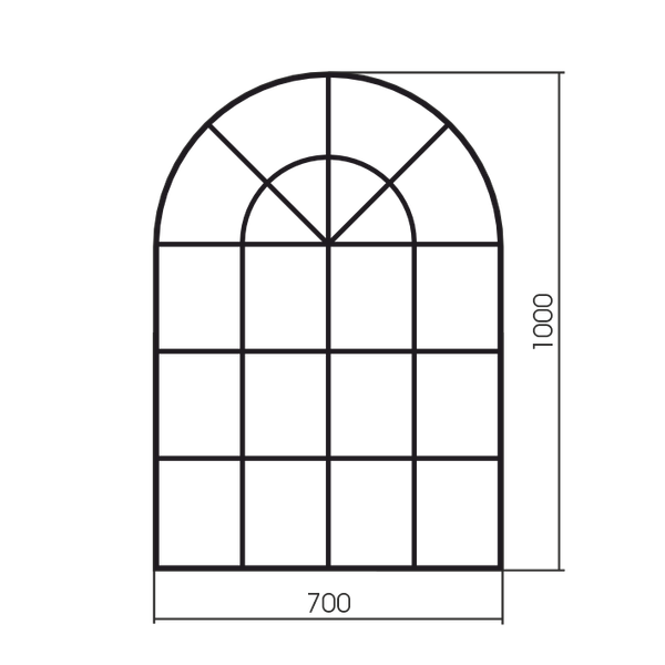 Изображение товара Зеркало Silver Mirrors Юна 70x100 / ФР-00002552