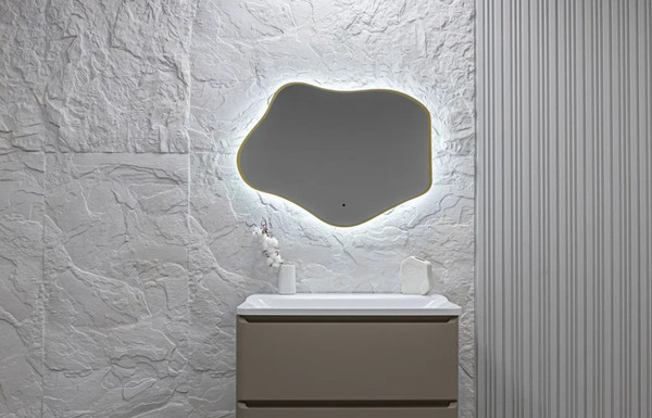 Изображение товара Зеркало Silver Mirrors Wendy Gold-ТХ 60x80 / LED-00003113