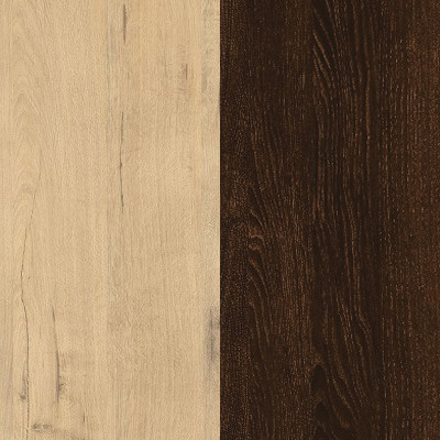 Изображение товара Двуспальная кровать Proson Milton с ПМ 160x200 (бунратти/дуб кантербери)