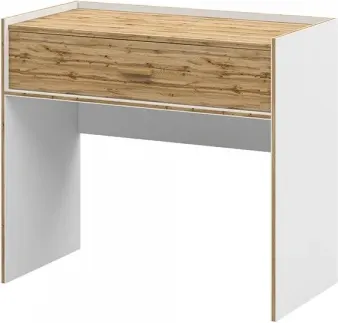 Изображение товара Туалетный столик ELVA Нодо NEM01ST-1S-900/400/800 (01) (дуб вотан/белый)