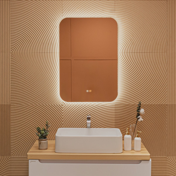 Изображение товара Зеркало Silver Mirrors Паллада 55x80 2.2 / LED-00003004