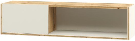 Изображение товара Полка ELVA Нодо NEM01PN-1D-1080/260/270 (01) (дуб вотан/белый)