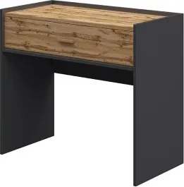 Изображение товара Туалетный столик ELVA Нодо NEM01ST-900/400/800 (02) (дуб вотан/графит)