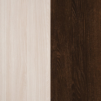 Изображение товара Двуспальная кровать Proson Milton с ПМ 160x200 (ясень шимо светлый/дуб кантербери)