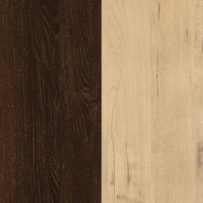 Изображение товара Двуспальная кровать Proson Milton с ПМ 160x190 (дуб кантербери/бунратти)