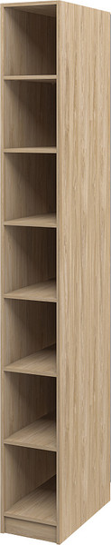 Изображение товара Стеллаж ELVA Брис NEM02HS-300/580/2400 (15) (дуб прованс)