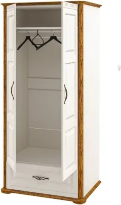 Изображение товара Шкаф ELVA Лазаро NEM03HP-2D1S-940/630/2000 (26) (крем/дуб кантри)