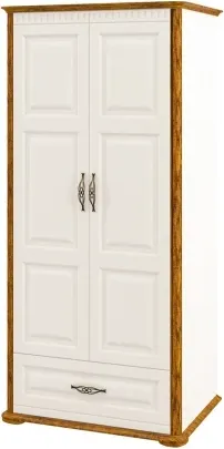 Изображение товара Шкаф ELVA Лазаро NEM03HP-2D1S-940/630/2000 (26) (крем/дуб кантри)