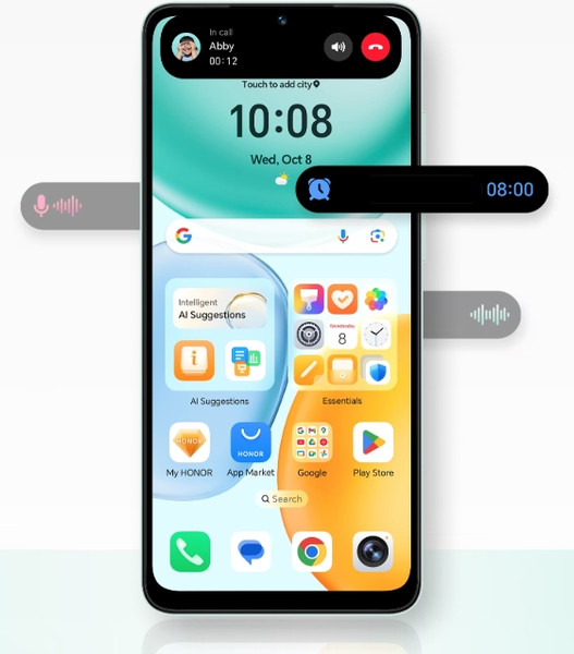 Изображение товара Смартфон Honor X5c 4GB/64GB (полночный черный)