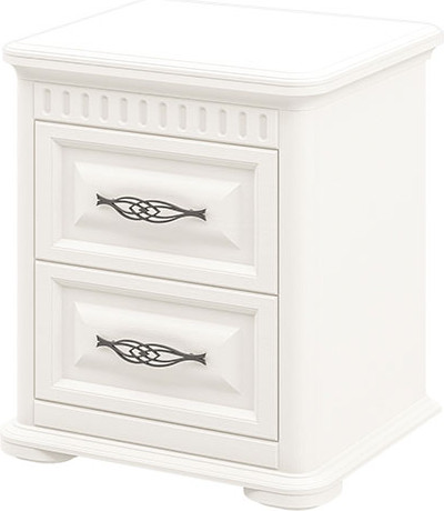 Изображение товара Прикроватная тумба ELVA Лазаро NEM03T-2S-530/450/610 (27) (крем)