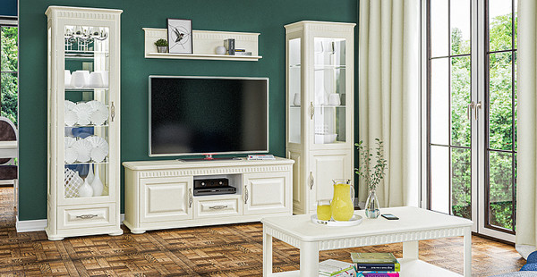 Изображение товара Журнальный столик ELVA Лазаро NEM03SG-1100/600/500 (27) (крем)