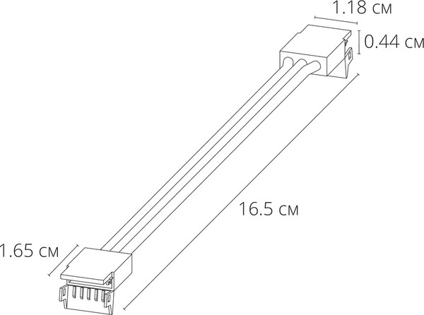 Изображение товара Коннектор для светодиодной ленты Arte Lamp A31-10-MIX (5шт)
