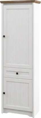 Изображение товара Шкаф ELVA Вилла NEM07HS-2D1S-690/380/2090 (04) (белый/дуб стирлинг)