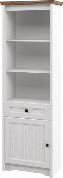 Изображение товара Шкаф ELVA Вилла NEM07HS-1D1S-690/380/2090 (04) (белый/дуб стирлинг)