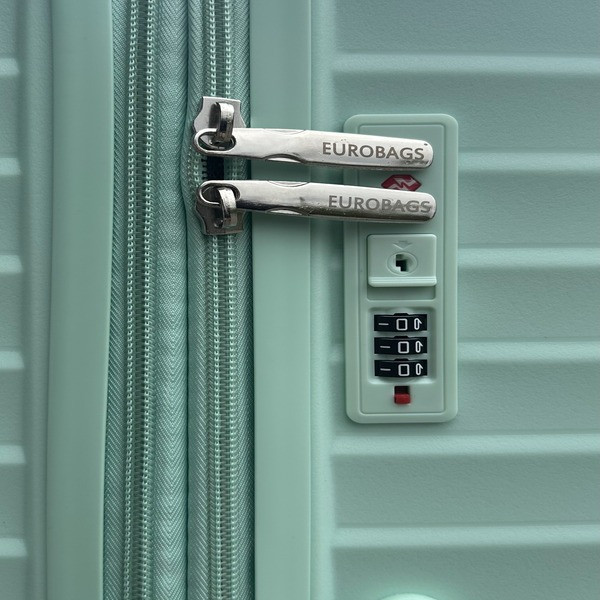Изображение товара Чемодан на колесах EUROBAGS PP-N21 (M, мятный)