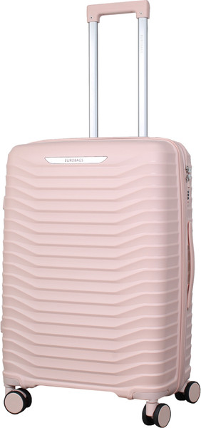 Изображение товара Чемодан на колесах EUROBAGS PP-N21 (M, розовый)
