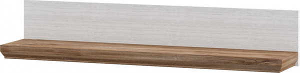 Изображение товара Полка ELVA Вилла NEM07P-900/180/170 (04) (белый/дуб стирлинг)