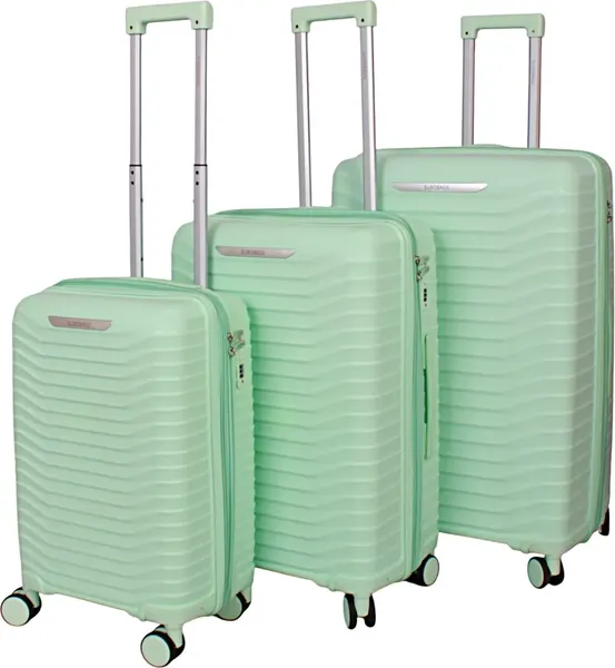 Изображение товара Чемодан на колесах EUROBAGS PP-N21 (L, мятный)