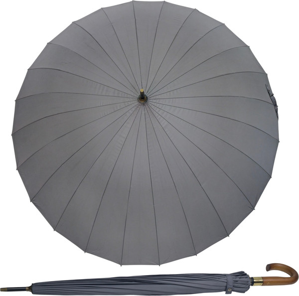 Изображение товара Зонт-трость RS (Rain Stop) RS24L (серый)