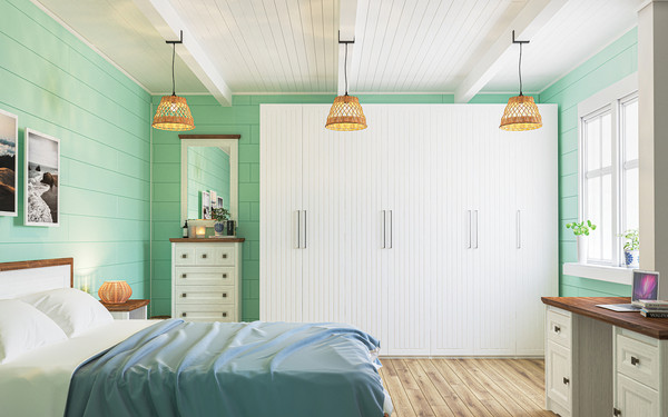 Изображение товара Шкаф ELVA Брис NEM02HP-2D2S-800/580/2400 (11) (белый)