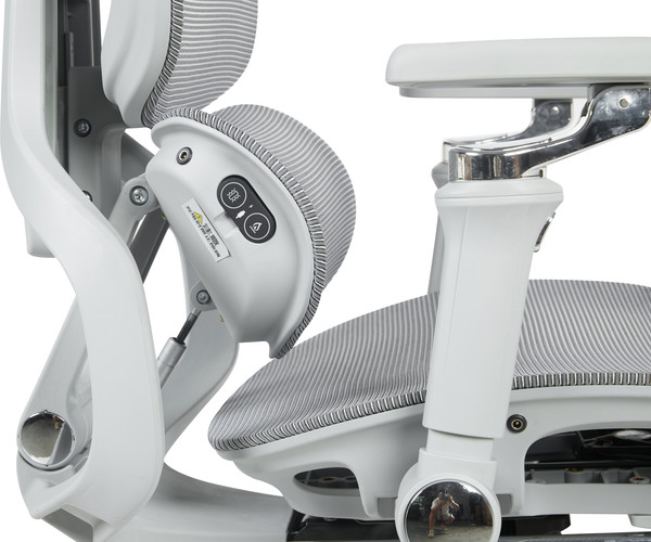 Изображение товара Кресло офисное TopChairs  Prodigy с оттоманкой (серый)