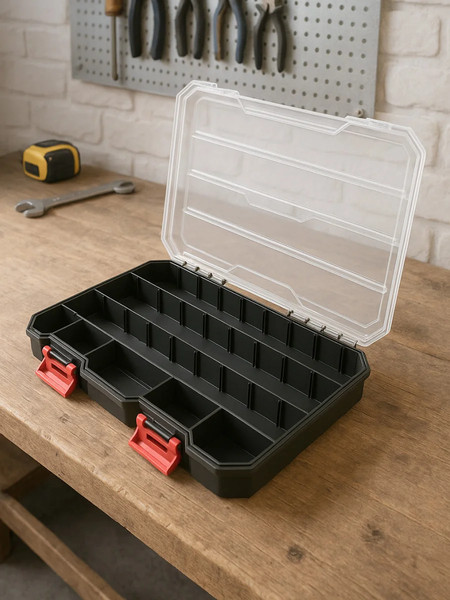 Изображение товара Ящик для инструментов QBrick System Regular Compact Organizer L BLA / ORGQRCLCZAPG001