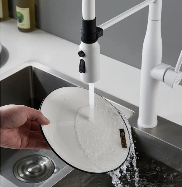 Изображение товара Смеситель Shevanik S123C-1 (белый)