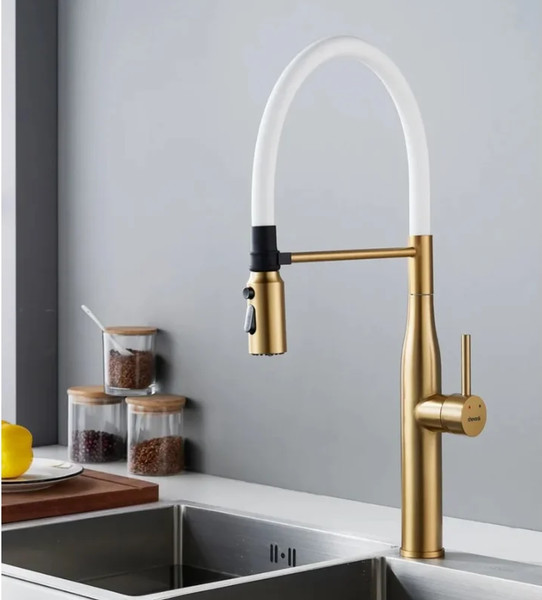 Изображение товара Смеситель Shevanik S123G-1 (золотой сатин)