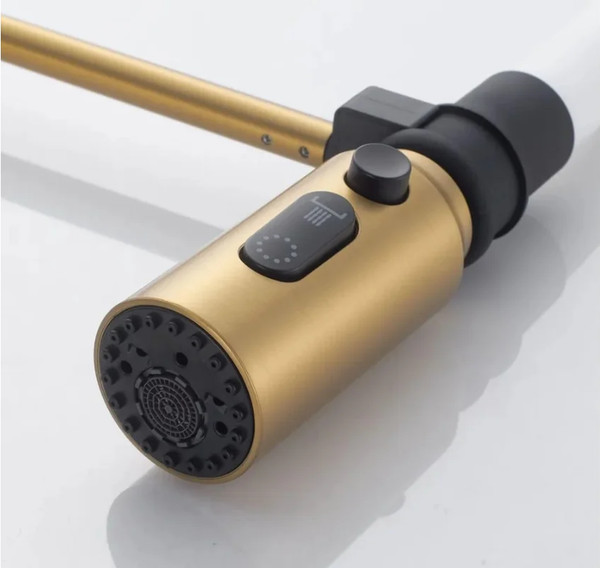 Изображение товара Смеситель Shevanik S123G-1 (золотой сатин)