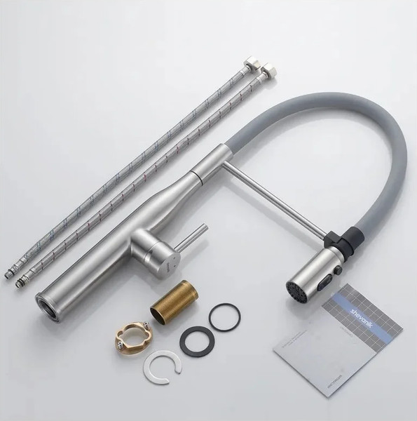 Изображение товара Смеситель Shevanik S123L-9 (сатин)